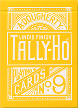 Tally Ho Reverse Fan Back Yellow by Aloy Studios